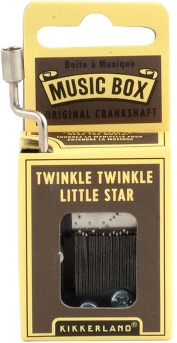 Kikkerland - Nostalgisch Muziekdoosje Twinkle Twinkle Little Star van Kikkerland — afbeelding 4