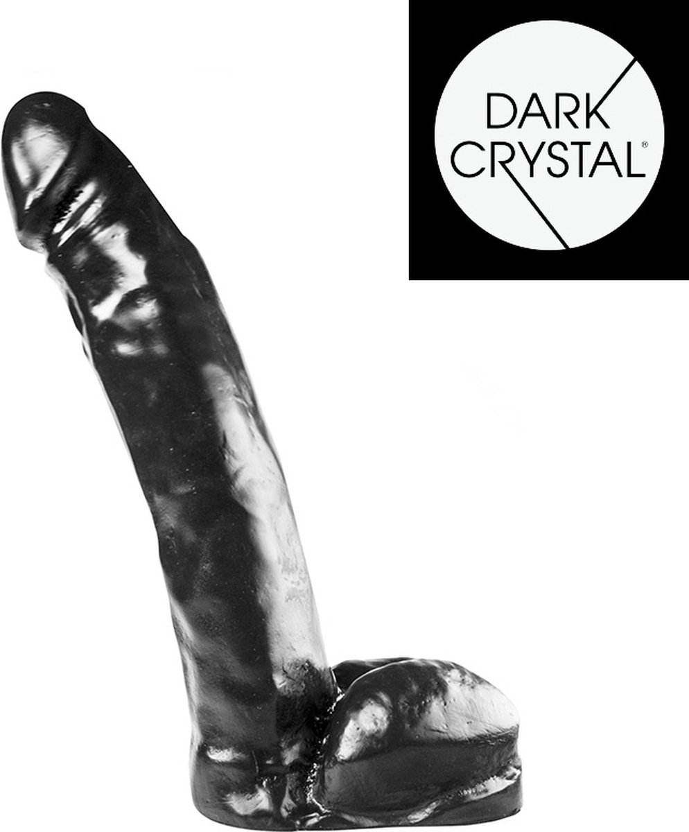Goedkoopste Dark Crystal XXL Dildo 33,5 x 7 cm - zwart