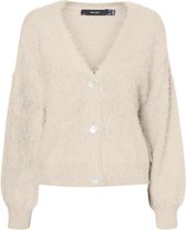Vero Moda Vest Vmpoilu L/s V-neck Cardigan 10251420 Birch Dames Maat - XL