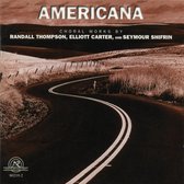 Univ. Mich. Chamber Choir & Un - Thompson, Shifrin, Carter: American (CD)