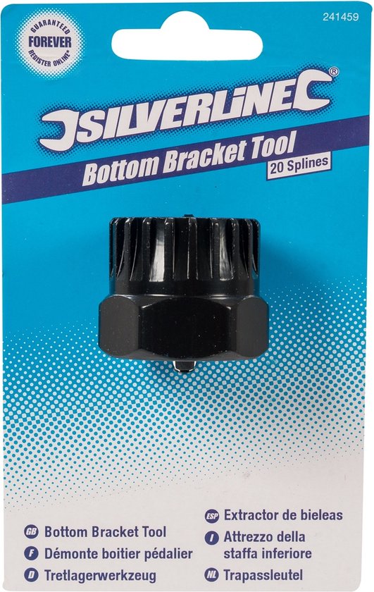 Silverline Trapas Demontage Sleutel met 20 Tanden - te Gebruiken met een 32 mm Steeksleutel of Doppensleutel - Silverline