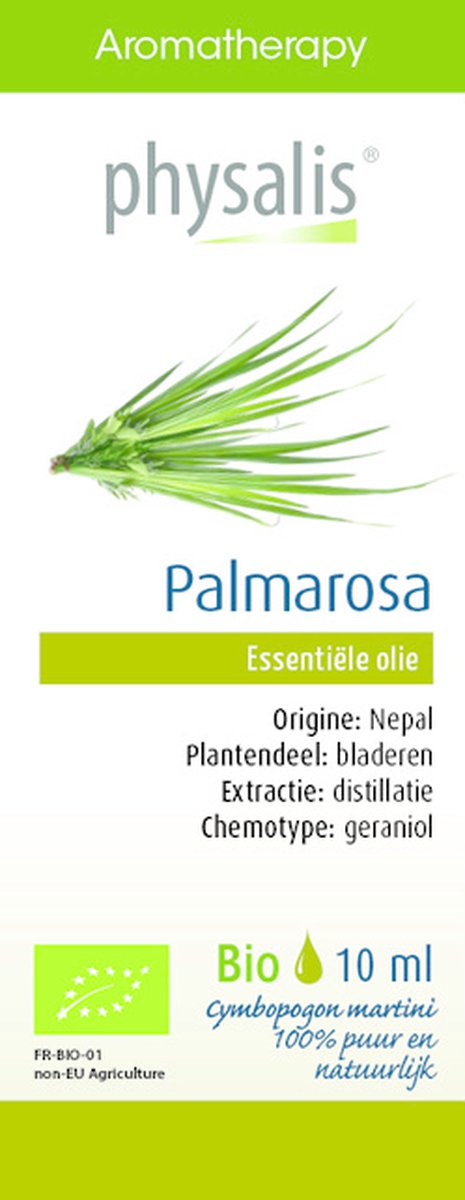 Goedkoopste Palmarosa Physalis Etherische Olie Bio Etherische Olie 10ml - Diffuser, huid en inwendig