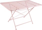 Tuintafel Lines staal faded pink