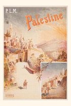 Pocket Sized - Found Image Press Journals- Vintage Journal Palestine Travel Poster