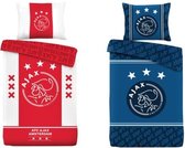 Ajax Dekbedovertrek Logo Rood & Blauw Voordeelset