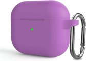By Qubix - AirPods 3 hoesje - TPU - Slim fit series - Paars