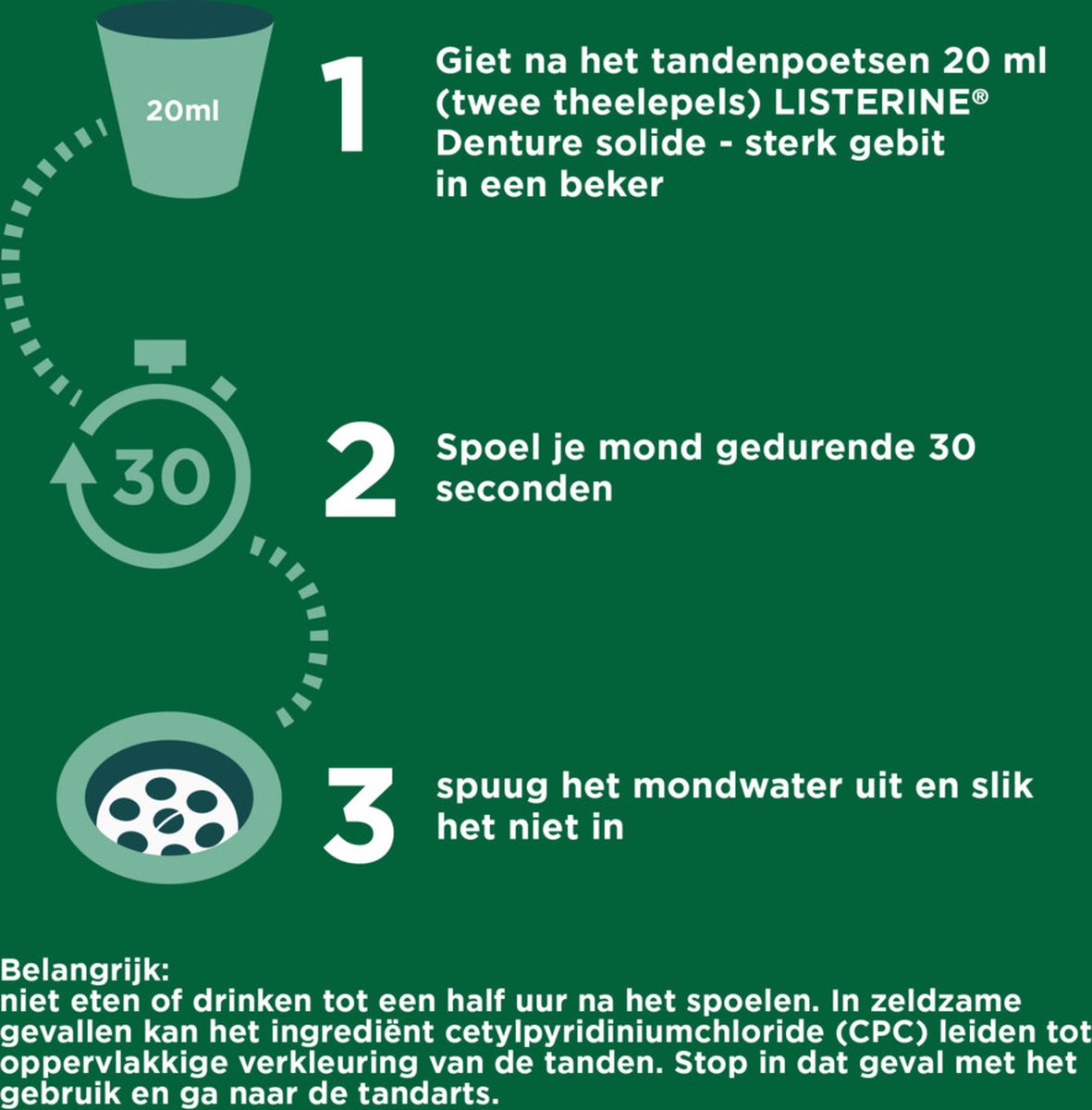 3x Listerine Mondwater Tand en Tandvlees Bescherming 500 ml
