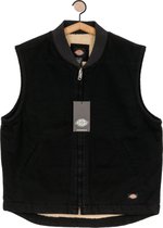 Dickies Sherpa Lined Duck Vest - Black