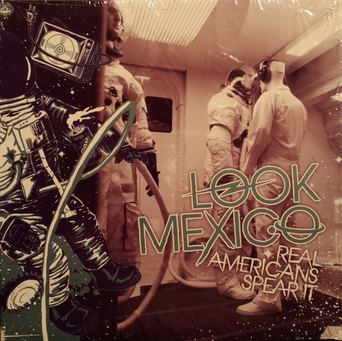 Look Mexico - Real Americans Spear It (10" LP) (Coloured Vinyl)