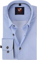 Suitable Overhemd HBD Print Blauw - maat 42