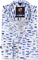 Suitable Overhemd HBD Streep Blauw
