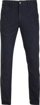 Suitable - Chino Oakville Dessin Navy - Slim-fit - Chino Heren maat 56