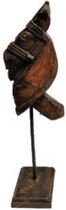 Sculpture - tête de cheval en bois - tendance - H50cm