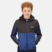 De Regatta Dissolver IV fleece - outdoortrui - kinderen - hele rits - met capuchon - Donkerblauw