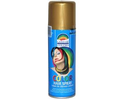 Carnaval verkleed haar verf - goud - busje 111 ml - Haarspray - Haar kleuren - carnaval