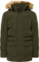 Indicode Jeans winterjas Olijfgroen-M