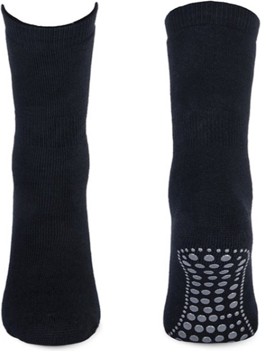 Basset Homepads Antislip sokken donkerblauw 1 paar - 50.