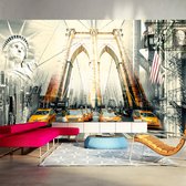 Zelfklevend fotobehang - Stadsleven, NYC, 490x280, premium print