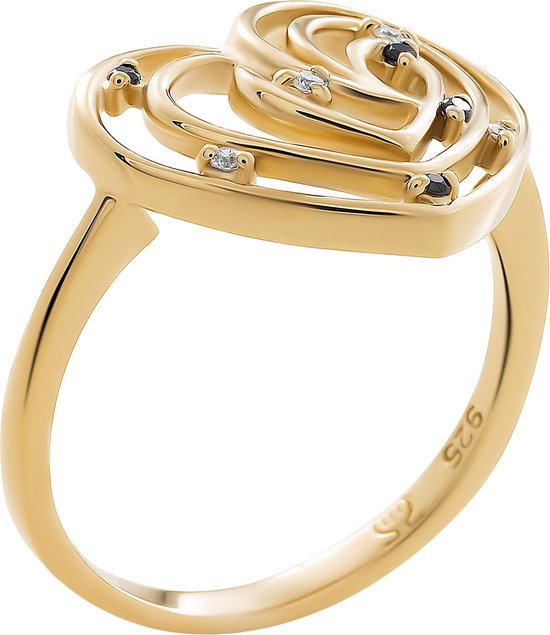 Orphelia ZR-7522/G/54 Dames Ring - maat 54 - Goud