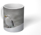 Mok - Meeuw - Vogel - Sneeuw - 350 ML - Beker