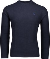 Polo Ralph Lauren  Sweater Blauw Normaal - Maat XXL - Heren - Herfst/Winter Collectie - Katoen