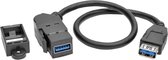 Tripp Lite U325-001-KPA-BK USB-kabel 0,3 m USB 3.2 Gen 1 (3.1 Gen 1) USB A Zwart
