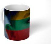 Mok - Koffiemok - Vlag van Litouwen - Mokken - 350 ML - Beker - Koffiemokken - Theemok
