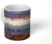 Mok - Uitkijkend naar het Griffith-observatorium en de wereldstad Los Angeles - 350 ML - Beker