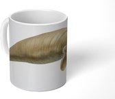 Mok - tekening van een bruine doejong - 350 ML - Beker