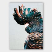 Poster Light Cockatoo - Plexiglas - 100x140 cm - Meerdere Afmetingen & Prijzen | Wanddecoratie - Interieur - Art - Wonen - Schilderij - Kunst