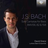 David Greco - J.S. Bach: Solo Cantatas For Bass Bwv56, 82 & 158 (CD)