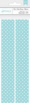 American Crafts paper straws x24 pool dot