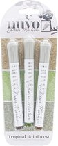 Tonic Studios -Glitter markers 3-pack Tropical rainforest