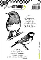 Carabelle Studio Cling stamp - A6 tout oiseau...