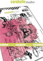 Carabelle Studio Cling stamp - A6 background poscard