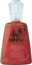 Nuvo Glitter accents - winter cranberry