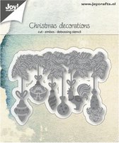 Joy!Crafts Stencil - Stans-embos-debosmal Kerstdecoratie