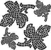 Hobbysjabloon - Template 6x6" 15x15cm mosaic