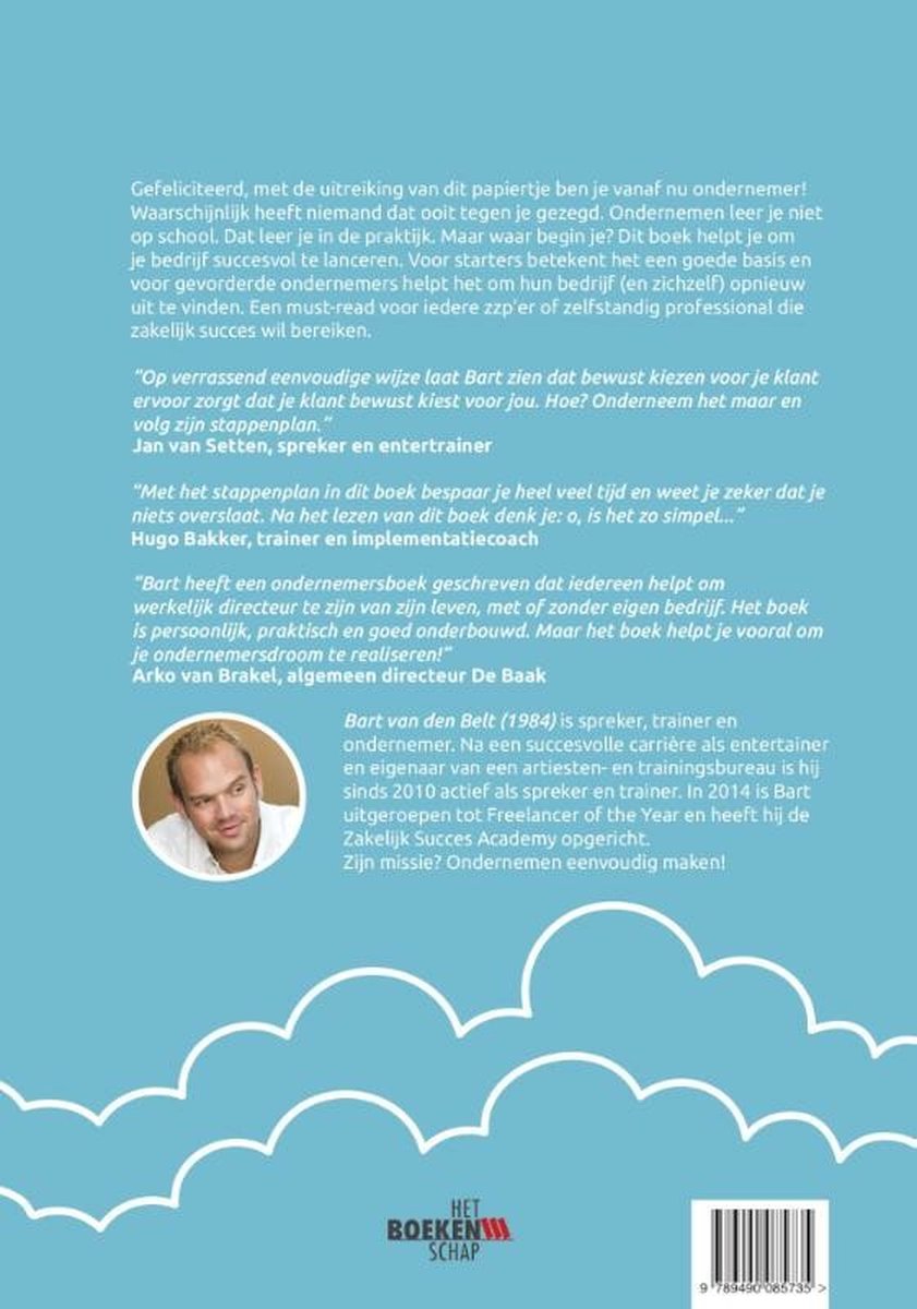 Lanceer je bedrijf! - back cover