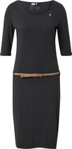 Ragwear jurk tamila Donkergrijs-S (36)