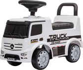 Eco Toys Mercedes Truck Loopauto - Wit - met licht, muziek en geluid