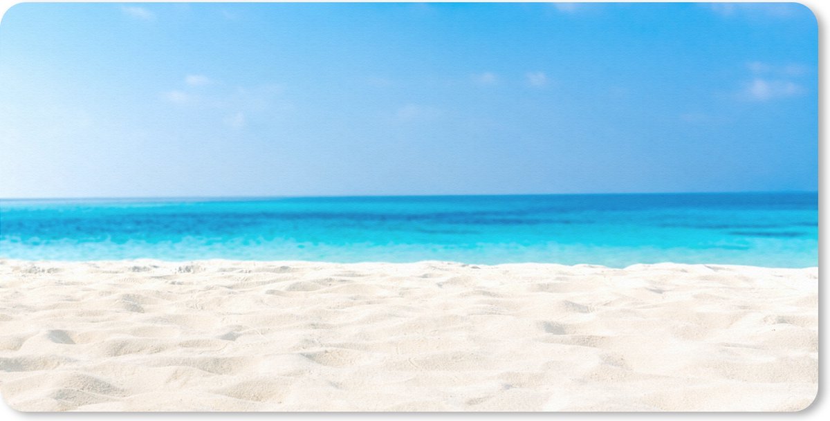 Bureauonderlegger - Strand - Zee - Zand - 60x30 - Muismat