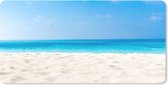 Bol.com Bureauonderlegger - Strand - Zee - Zand - 60x30 - Muismat aanbieding
