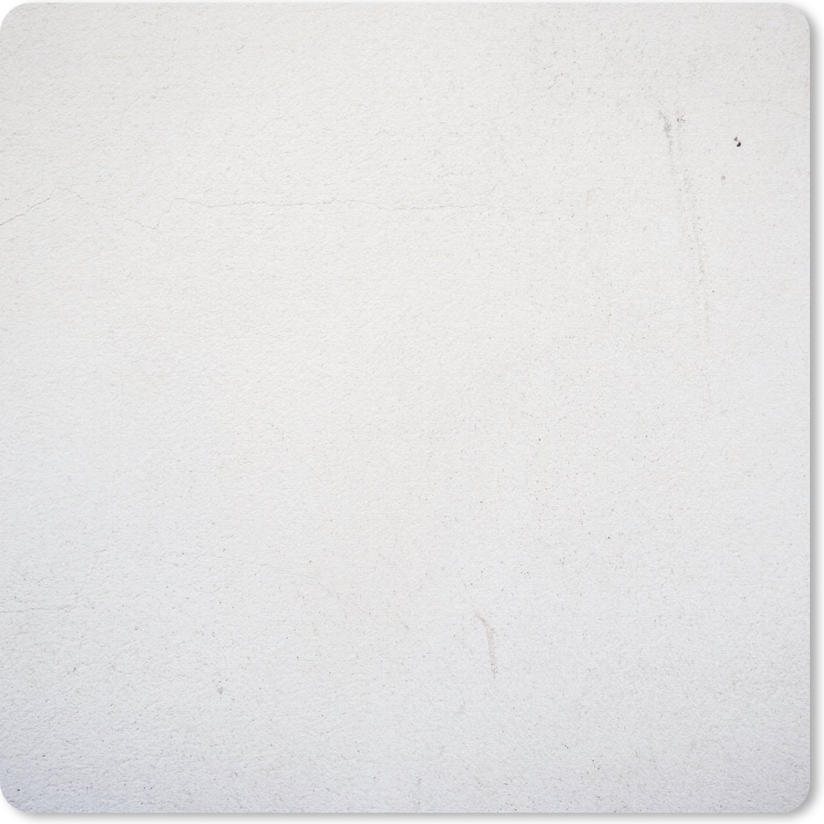 Muismat 30x30 cm - Mousepad Beton - Wit - Modern - Muismatten