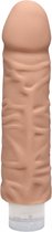 The D - Shakin' D - Vibrating - 7 Inch - Caramel - Realistic Dildos