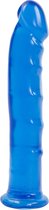 Jelly Jewels - Dong With Suction Cup Sapphire - Realistic Dildos