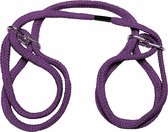 100% Cotton Wrist or Ankle Cotton Cuffs - Purple