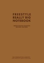 Freestyle Really Big Notebook, Serious Creativity Collection, 800 Pages, Tree Trunk