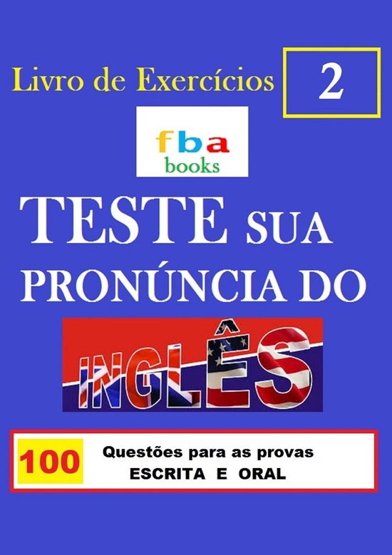 TESTE A SUA PRONÚNCIA DO INGLÊS - Livro de Exercícios 2 - cover