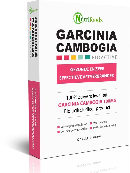 Nutrifoodz Garcinia Cambogia Bioactive - Fatburner - 60 stuks